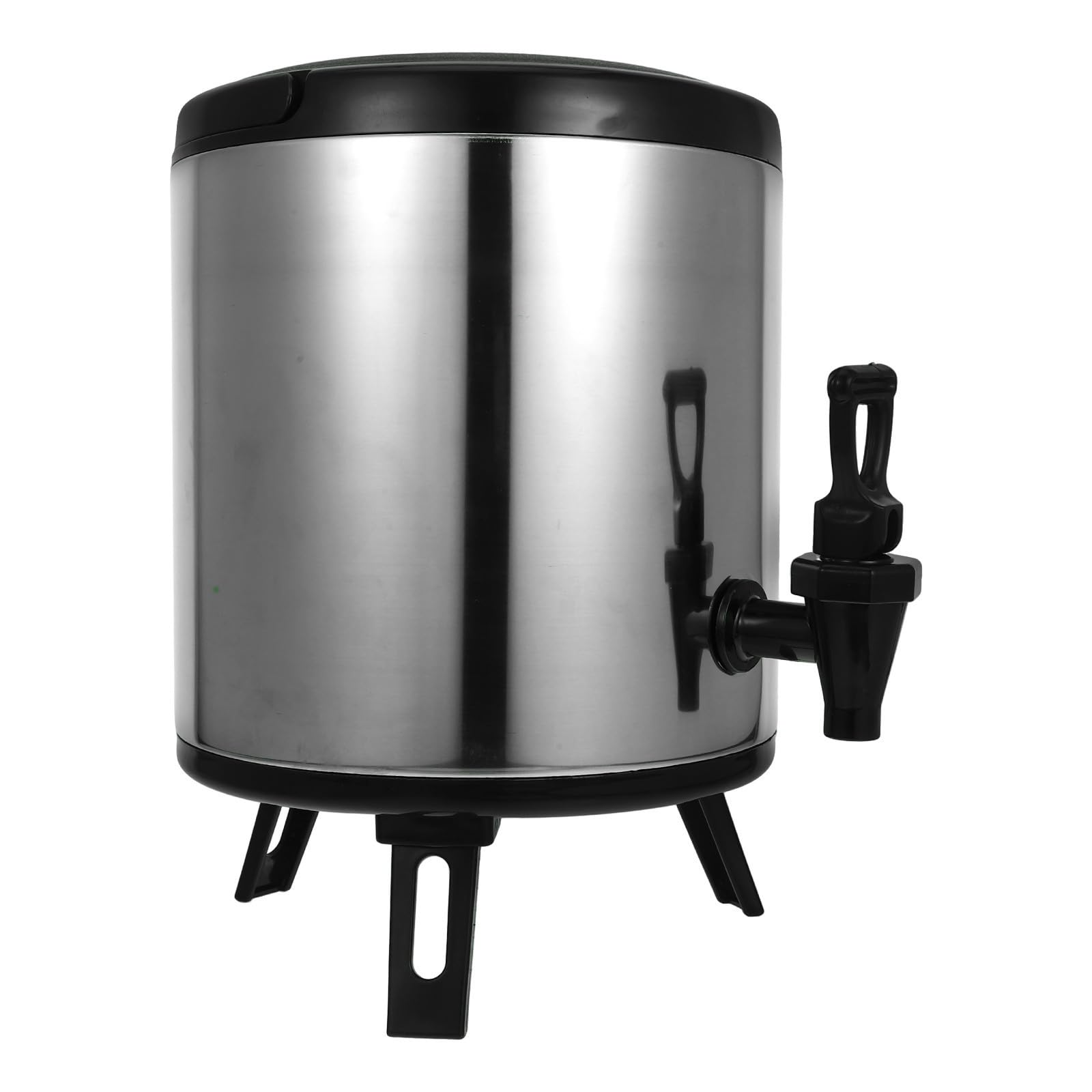 ABOOFAN Dispensador de Bebidas de 6 Litros Aislamiento Térmico Doble Capa de Acero Inoxidable Gran Capacidad y Diseño para Eventos y Uso Comercial