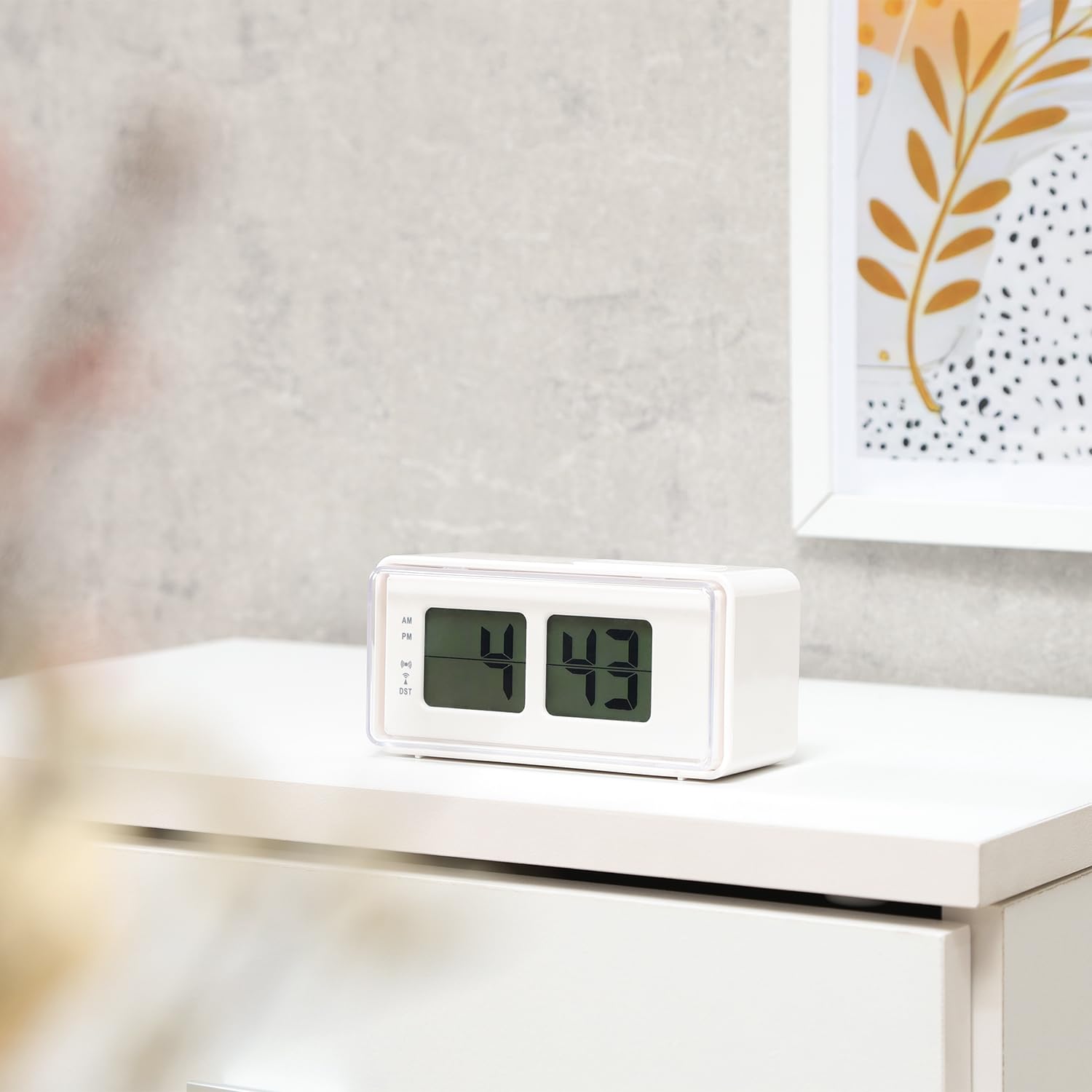 Amazon.co.jp: 不二貿易 置き時計 電波時計 デジタル 目覚まし時計