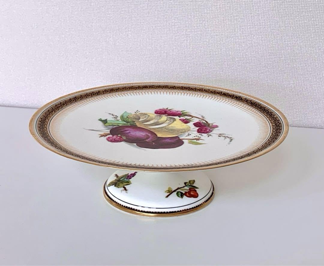 極上品◾️イギリスアンティーク ヴィクトリア時代 脚付きコンポート