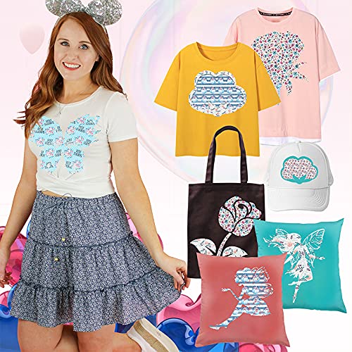 Nicevinyl Random Heat Transfer Vinyl: Htv Iron On Vinyl Bundle Sheets 15Pcs 12X10Inch Pattern Htv Vinyl For Cricut Assorted Colors Plain Vinyl For T Shirts Clothing Designs Surprise Bag #TOP3