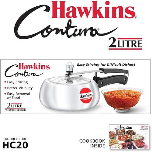 Miniatura 2 de Hawkins HC20 Contura - Olla a presión de 2 litros pequeña aluminio