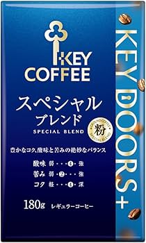 Amazon.co.jp: キーコーヒー KEY DOORS+ スペシャルブレンド 粉 (VP
