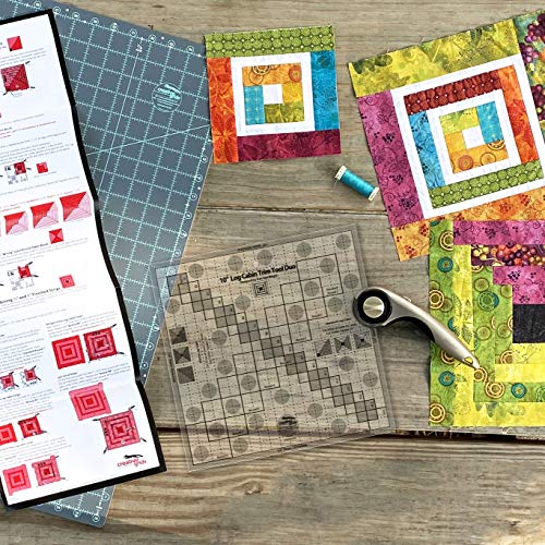 Creative Grids 10In Log Cabin Trim Tool Duo - Cgrjaw10 #TOP1