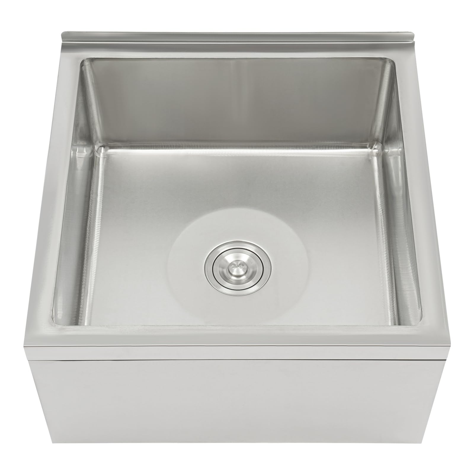Lavello da cucina in acciaio inox 304, 56 x 48 x 31 cm, lavello