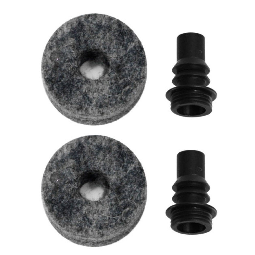 DW SM2229 Serrated cymbal stem with felt, inch