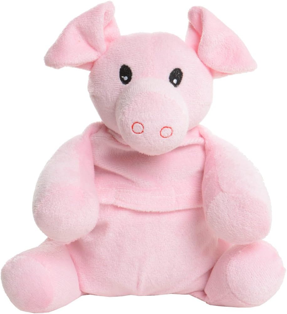 Cuddle Ins Warm Hugs Pig With Microwavable Wheat And Lavender Seeds Cushion