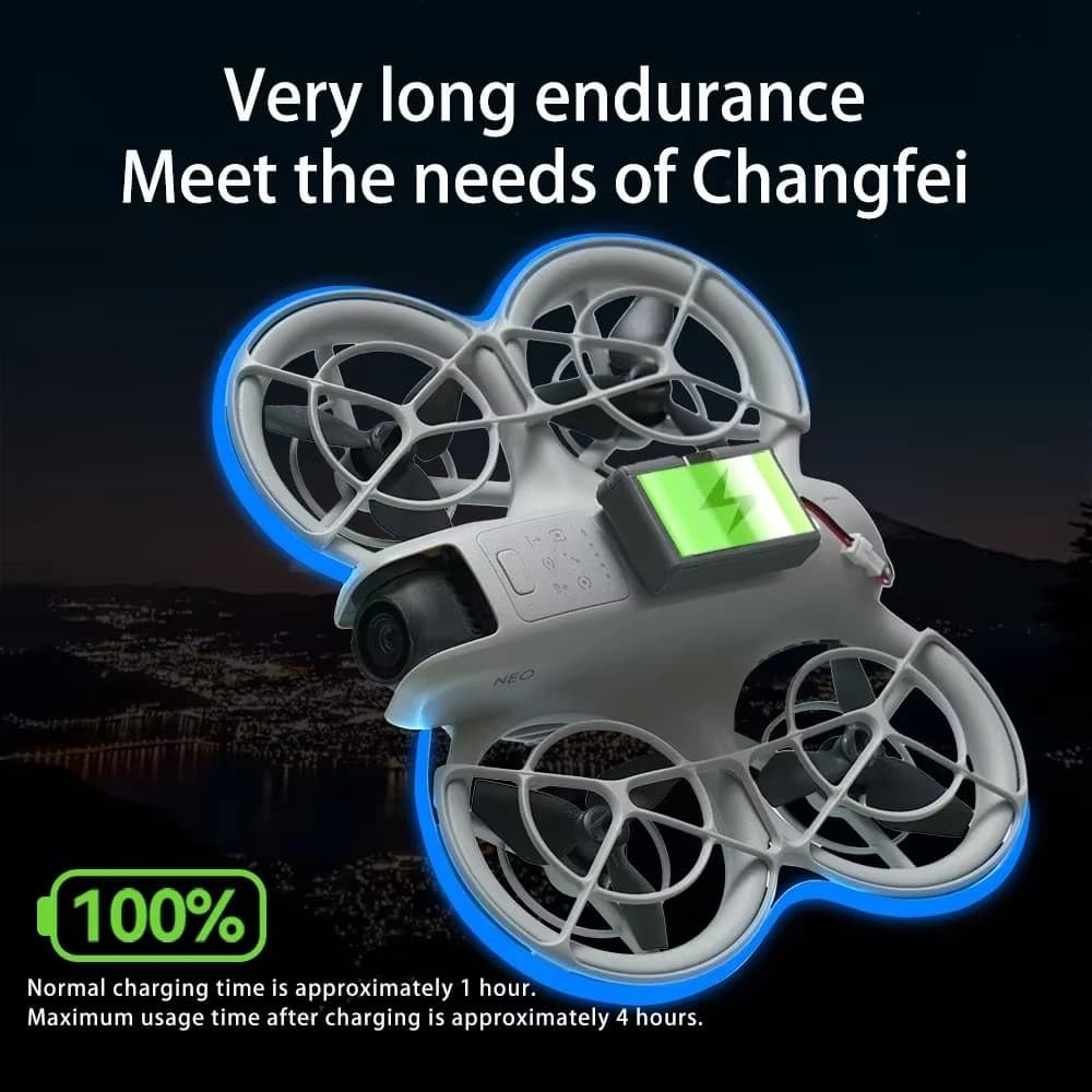 GetZget® Led Light Strap Compatible with Dji Neo Waterproof Lamp Belt 3 Modes & Beautiful Night flying Accessories (Fluorescent Green) 3