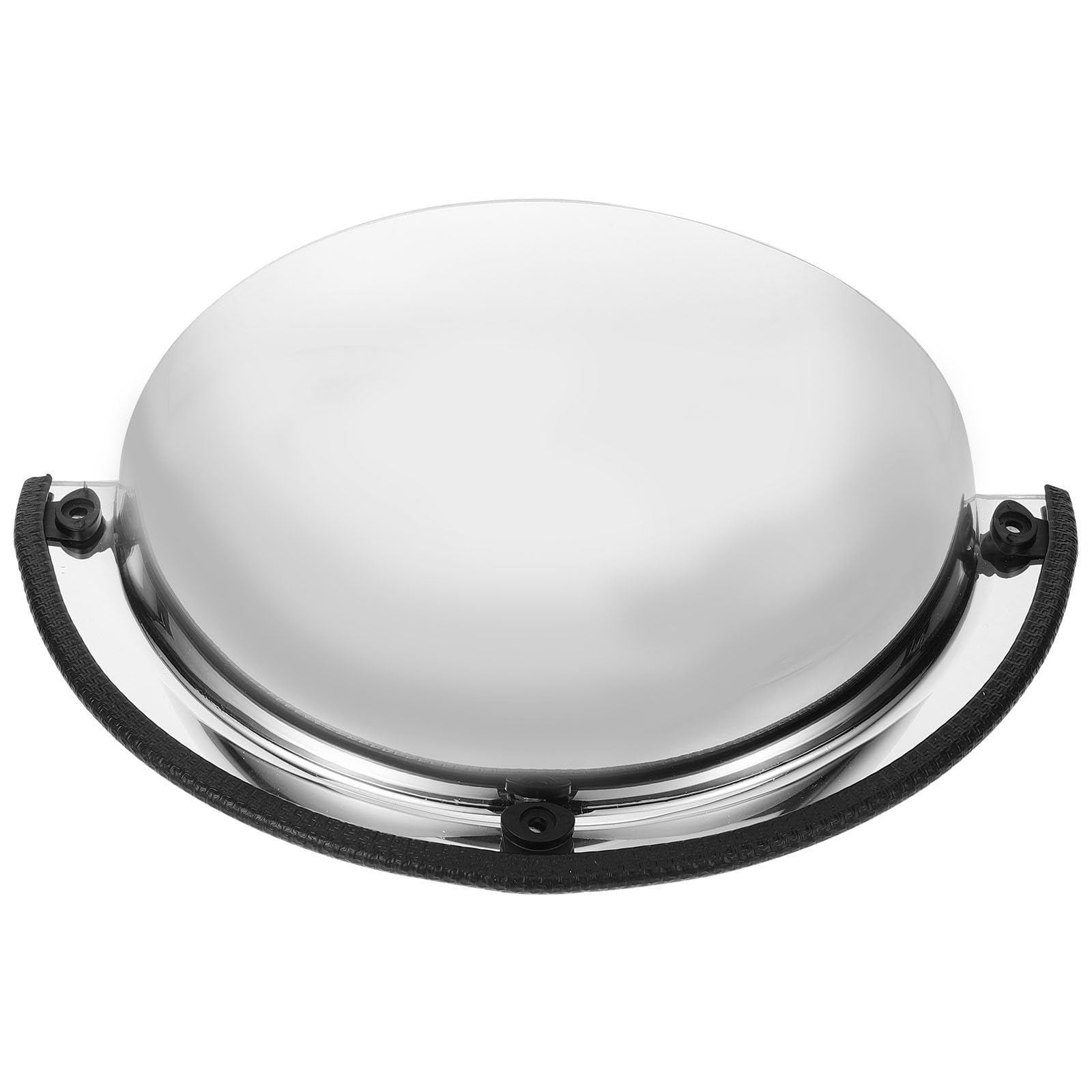 Acrílico Espejo de Seguridad Convexo Borde Negro 180°