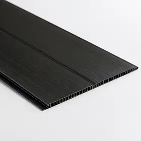 Forro de PVC Duplo Frisado 7,2m² - Preto