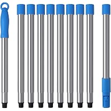 Long Extension Poles, 10 Pieces, for Window Cleaning Squeegee