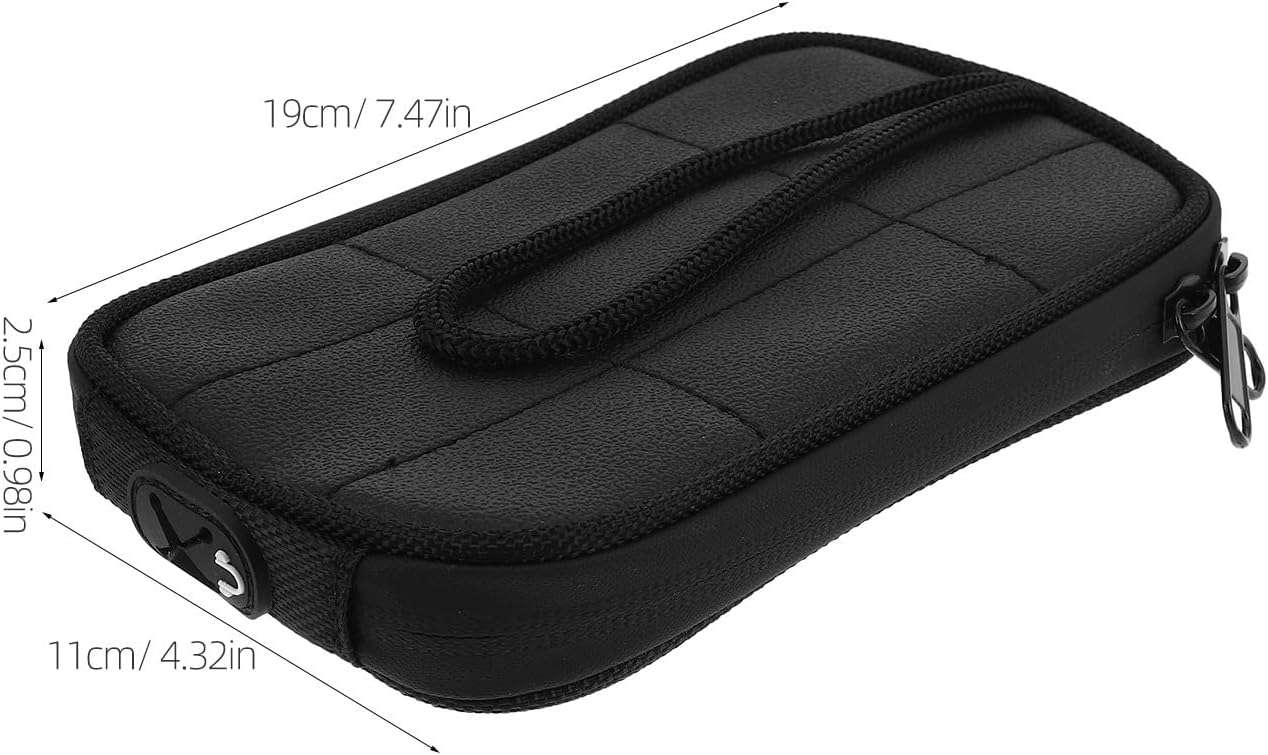 Baluue Motorcycle Fuel Tank Bag with Waterproof Touchscreen Phone Case, Small Magnetic Motorcycle Storage Pouch for Motorbike, Electric Bikes, and Scooters