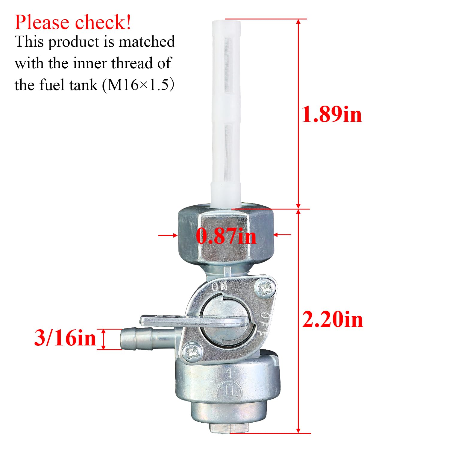 Onoff - オノフ　ONOFF 5W Amazon.com : WOTIAN Generator Gas Tank Fuel Switch Petcock