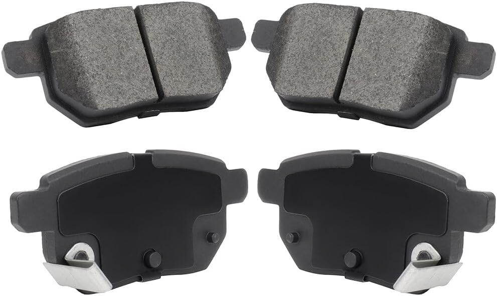 LSAILON [D1354] Rear Ceramic Disc Brake Pads Set For Lexus ES300 For Pontiac Vibe For Scion tC xB For Toyota For Camry Corolla Matrix Prius Prime For Yaris [4PCS]