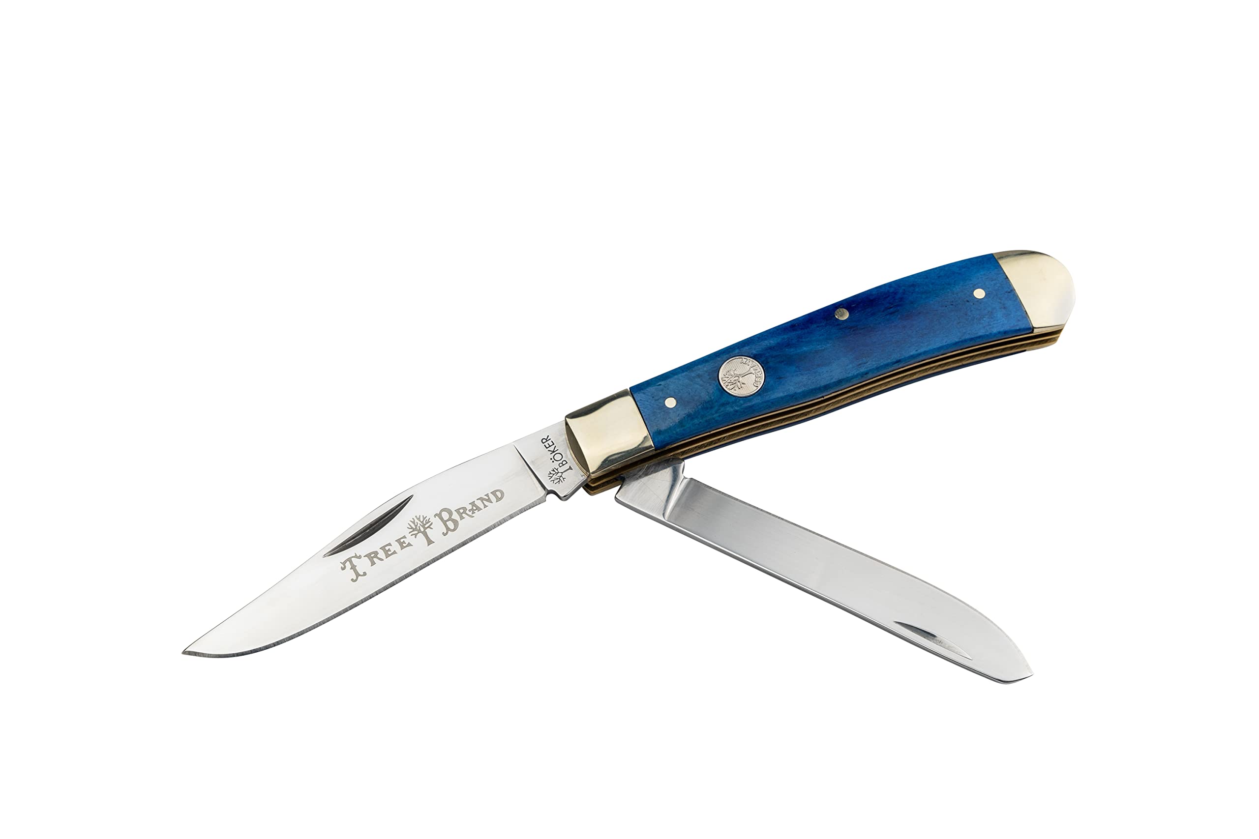 BOKER Traditional Series 2.0 Trapper, CPM-D2 Dual Blades, Slip Joint, Made in Solingen Germany (2024 Models)