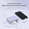 GL.iNet MT5000 (Brume 3) High Speed VPN Security Gateway for Home Office: Up to 1100 Mbits 3X 2.5G Multi-WAN DPI VPN Obfuscation OpenWrt No WiFi