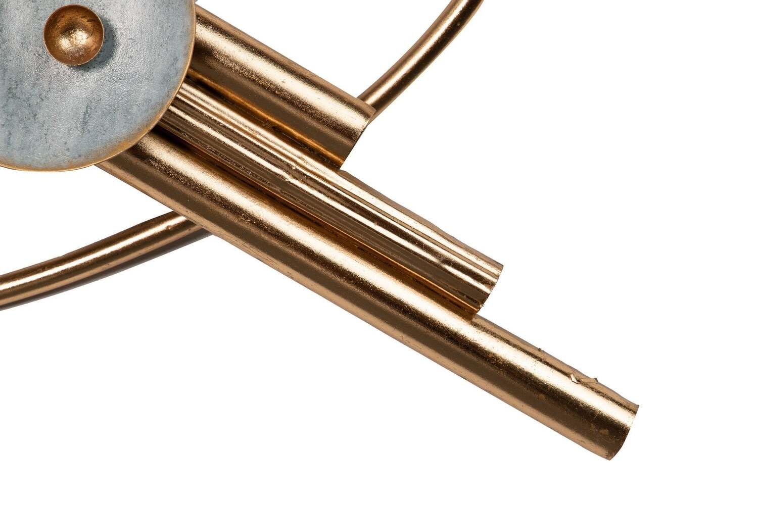 Adorno pared metal 75 cm relief tridimensionnel en fer forgé chic