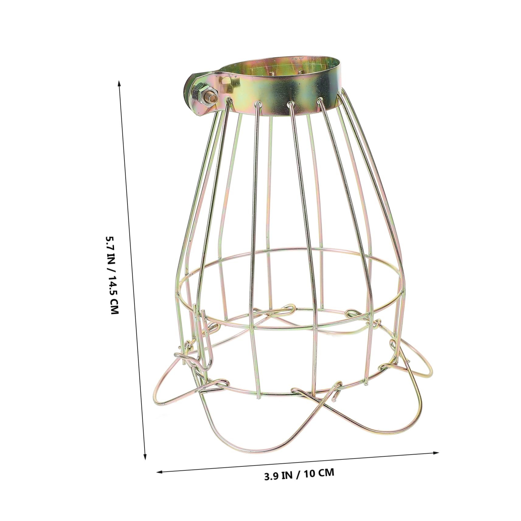 HANABASS 5pezzi Lampshade Protettivo per Lampade Riscaldanti per Rettili Anti-scottatura per Serbatoi Rettili Design Innovativo per Circolazione e dei