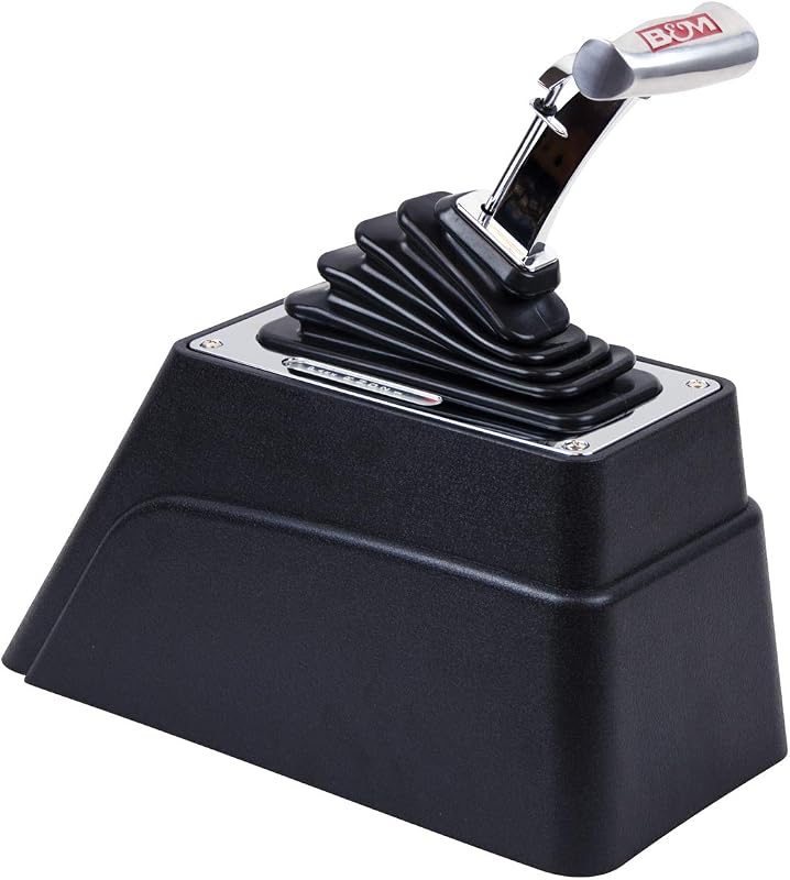 Alavanca de câmbio automática tipo catraca B&M 80680 MegaShifter para picapes e SUVs