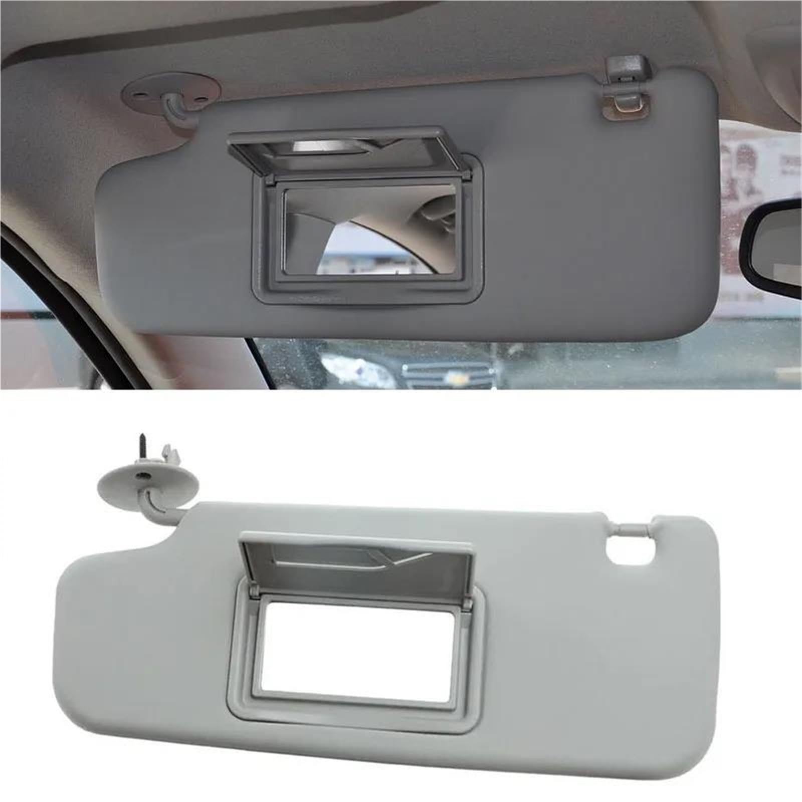 Sonnenschutz Auto Zubehör Innen Sonnenblende Panel Mit Make Up Spiegel Für Daewoo Für Matiz 2011 2012 2013 2014 2015 2016 UV Schutz