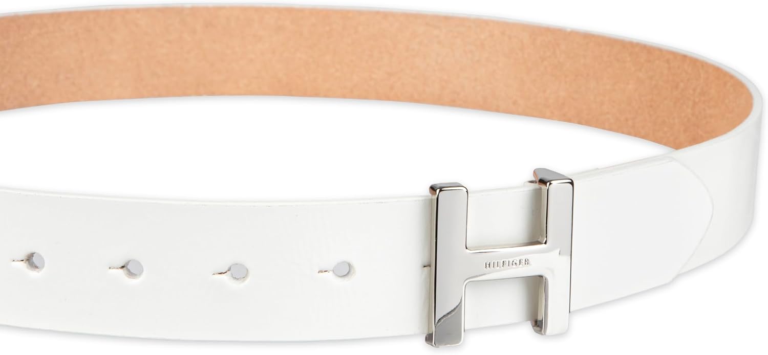 Tommy Hilfiger womens H Plaque Buckle Belt - Image 3