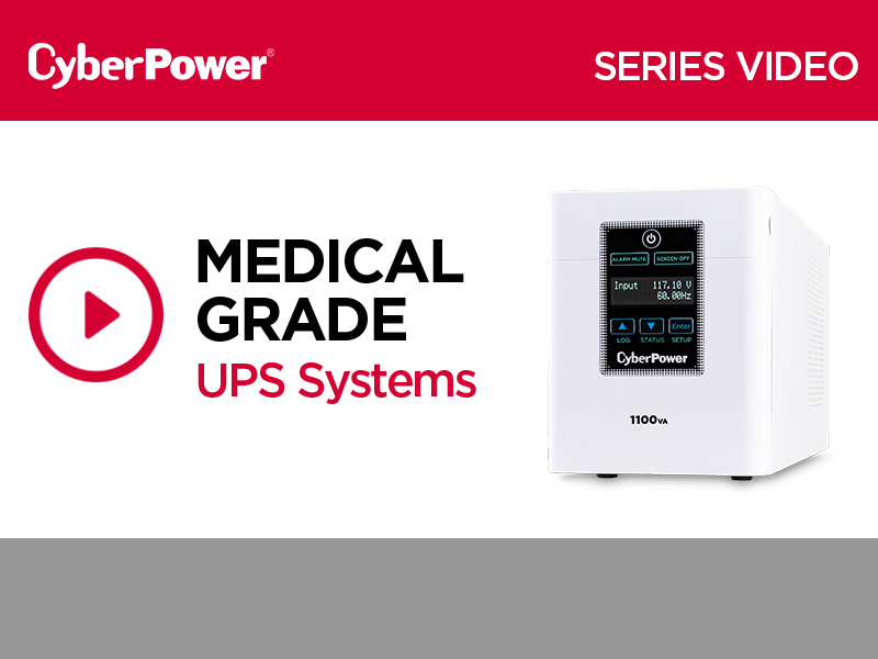 Amazon.com: CyberPower M550L Medical-Grade UPS Battery Backup and