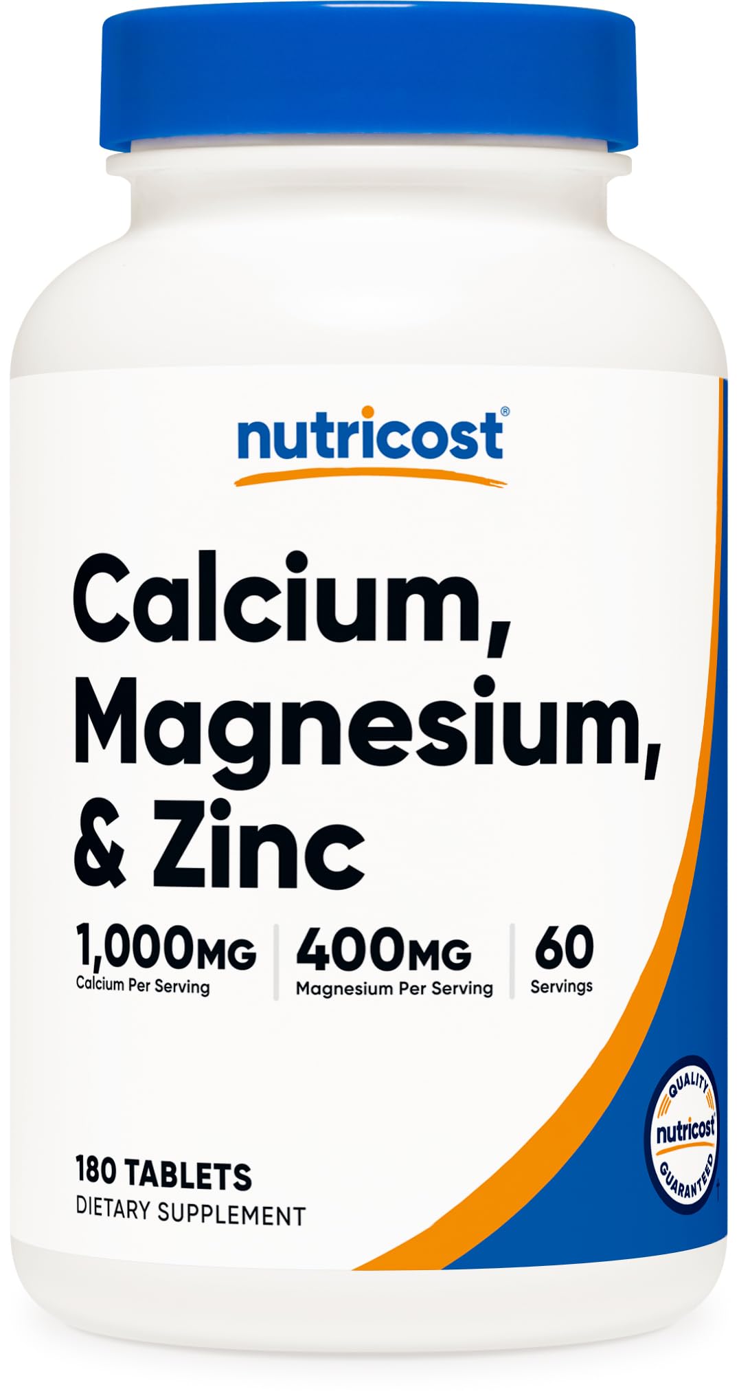 Nutricost Calcium Magnesium Zinc Tablets