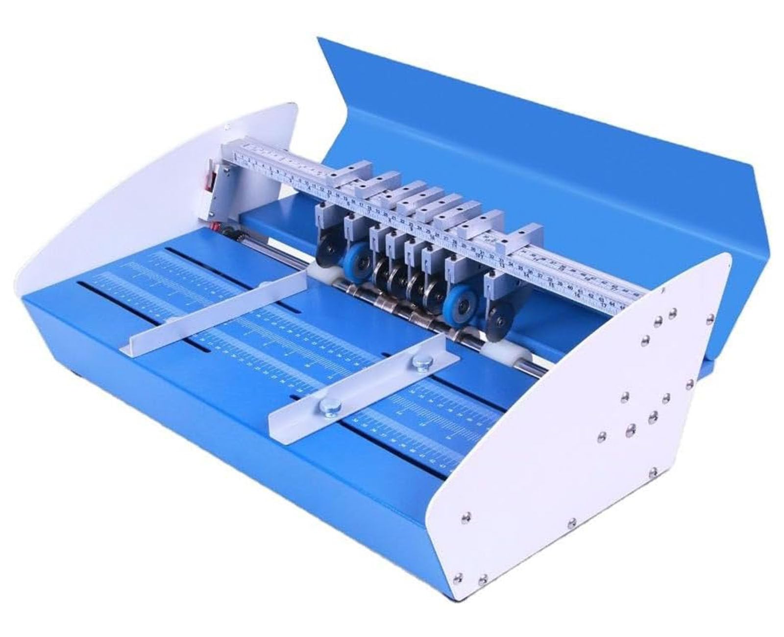 Elektrische Rillmaschine,Papier-Rill- und Falzmaschine,Perforator,für Karten, Einladungen, Tickets,Einfache Einstellung der Rill- und Perforationstiefe