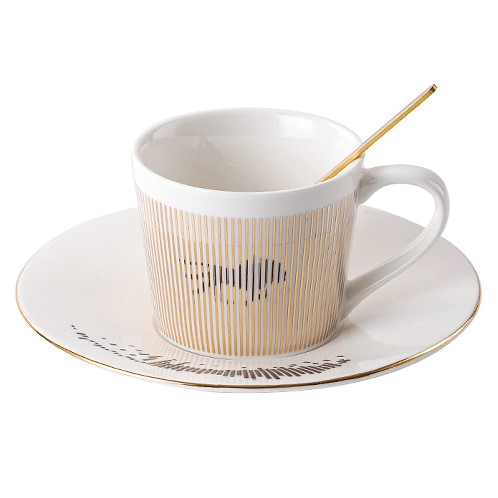 capi カップ　ペアセット Amazon.co.jp: FBITE 精緻なコーヒーカップセット、ミラーカップ