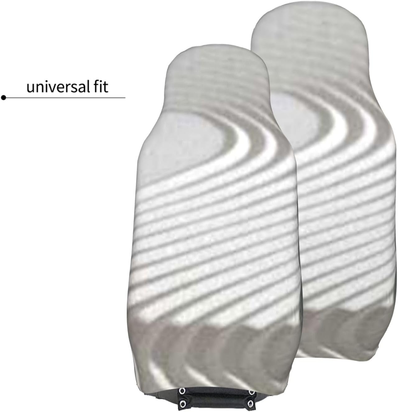 Stone Zen Car Seat Covers 2-Pack - Fit for Sedans, Trucks, Suvs, Automotive Seat Protectors with Reinforced Stitching