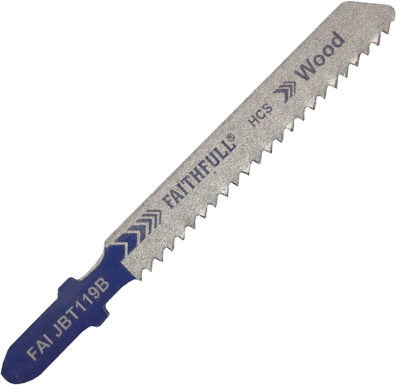 Faithfull JBT119B Jigsaw Blades Wood (Pack of 5)