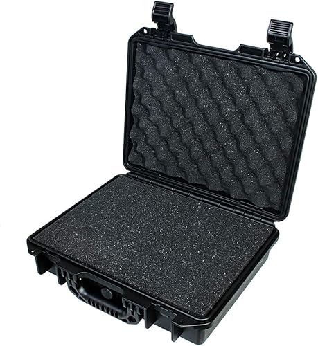 Miniatura 4 de Estuche rígido impermeable de 14 pulgadas con inserto de espuma personalizable (interior de 13 x 9.8 x 3.3 pulgadas)