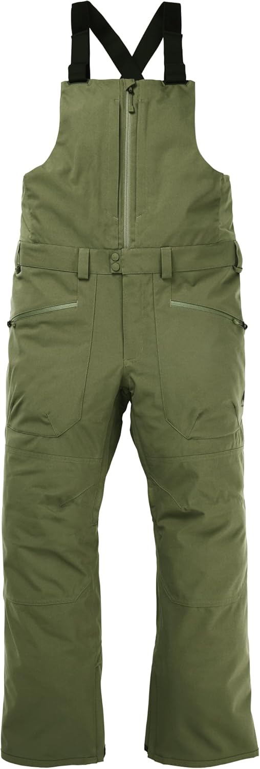 Burton Men's Reserve 2L Bib Pants, Forest Moss, XL