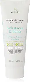 Vegana Esfoliante Facial Hidratacao E Detox 100ml, VEGANA