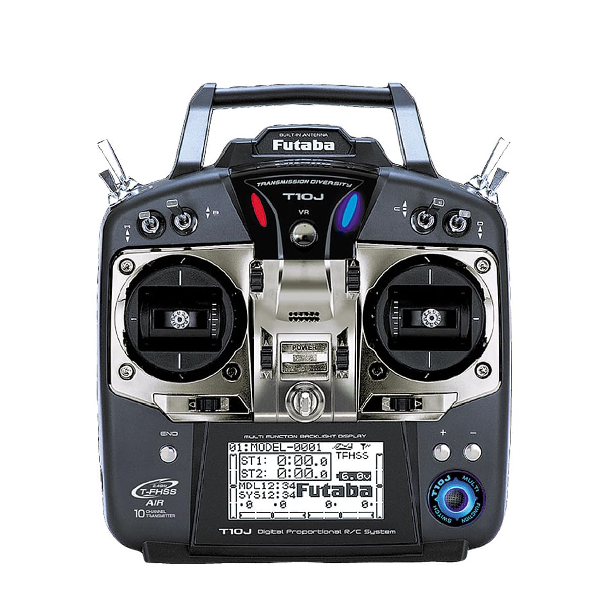 Amazon | FUTABA 10J ヘリ用 送信機単品（乾電池仕様） モード1＝右