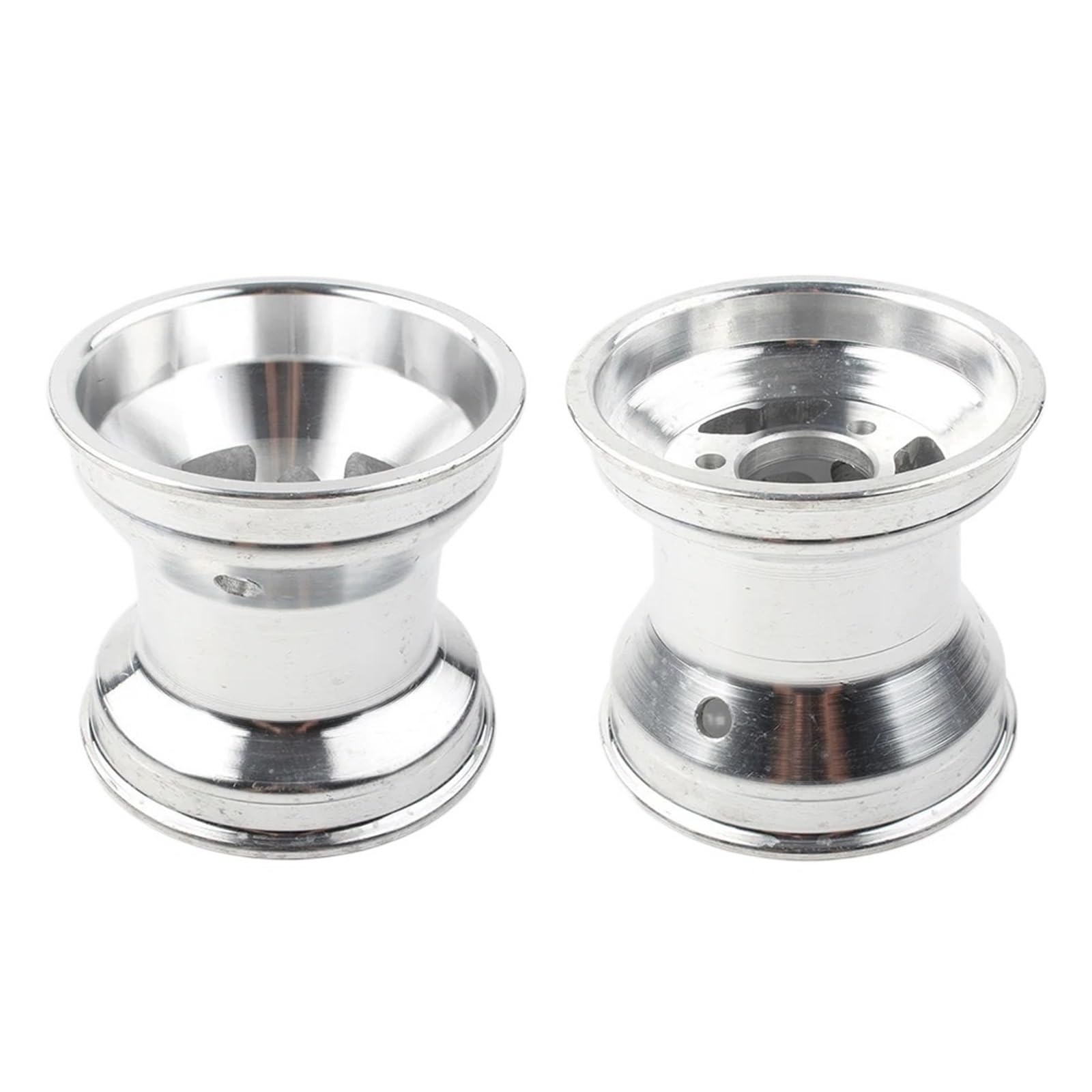 ZHAUPMCB Wheel Hub 2Pcs 10X4.50-5 Front Aluminum Wheel Rim Hub For 50cc 70cc 90cc 100cc 110cc 125cc GO KART KARTING ATV Buggy
