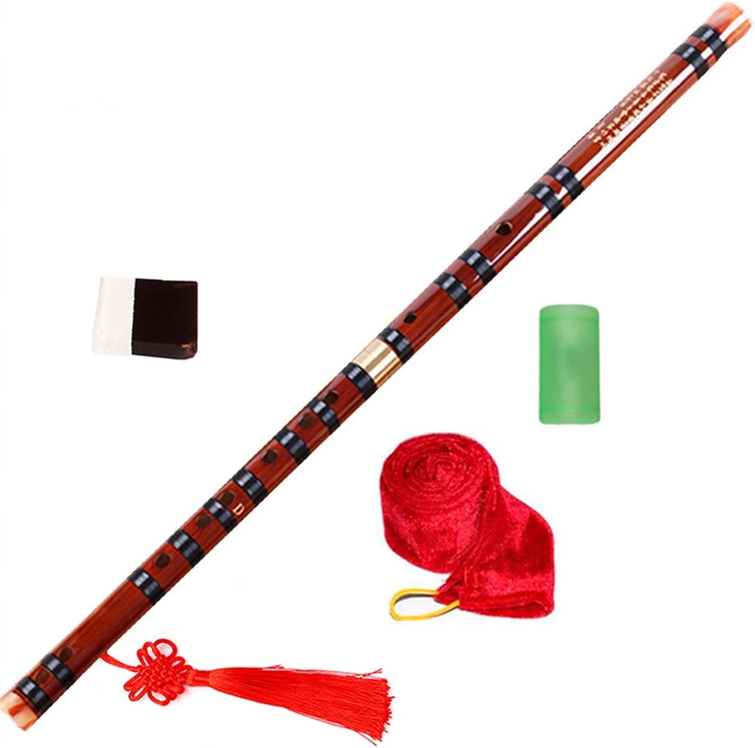 Amazon.com - TSTS Chinese Bamboo Flute C/D/E/F/bB Key Bamboo Flute with ...