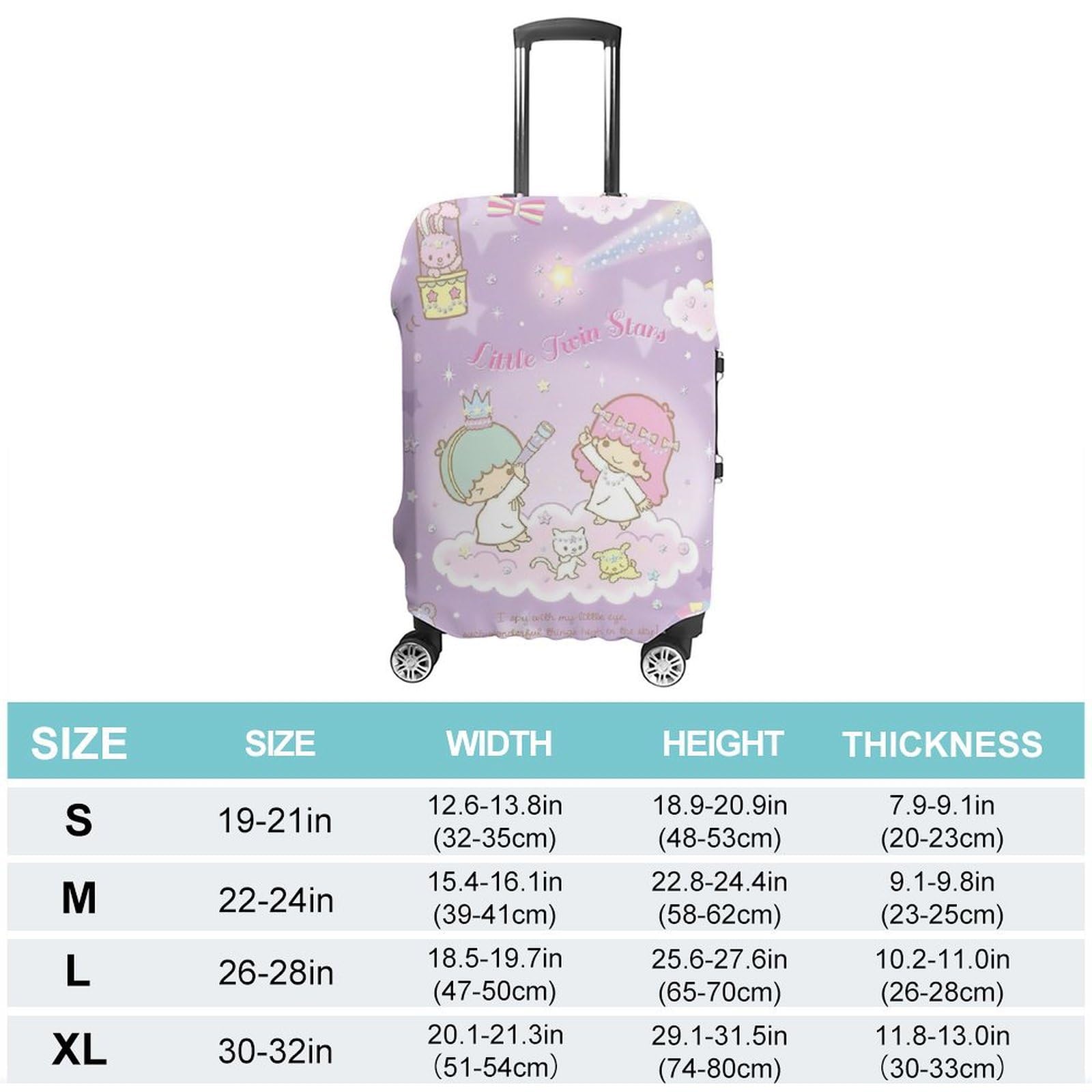 Amazon.co.jp: キキララ スーツケースカバー キャリーケースカバー