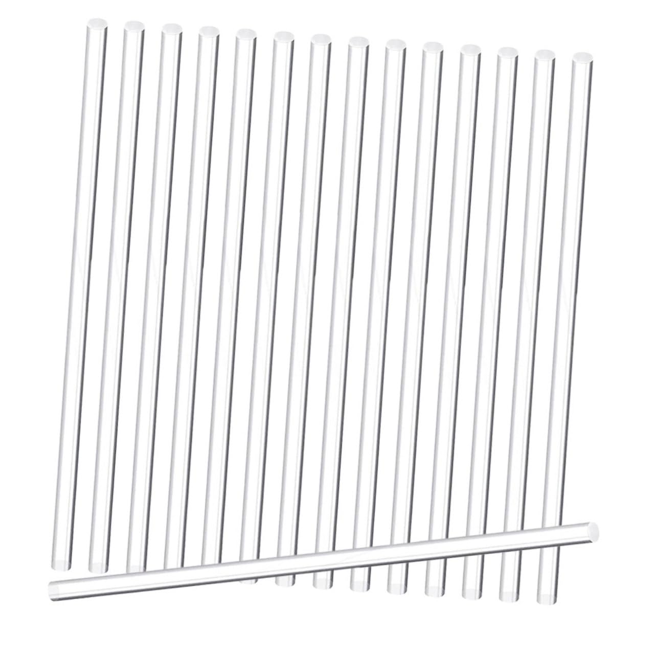 LAPYAPPE Acrylic Lollipop Sticks 10cm Length Cake Pop Sticks Chocolates Diy Rods Lollipop Making Supplies