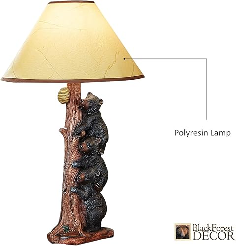 Vista 81 de BLACK FOREST DECOR Antler Lodge Uplight Lámpara - Lámpara rústica de Lodge con globo de vidrio sembrado