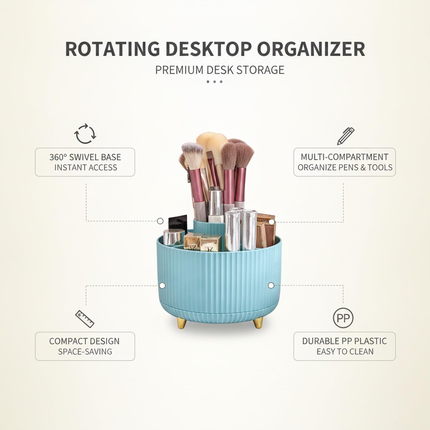 Rotating Desk Organizer, 1 PC