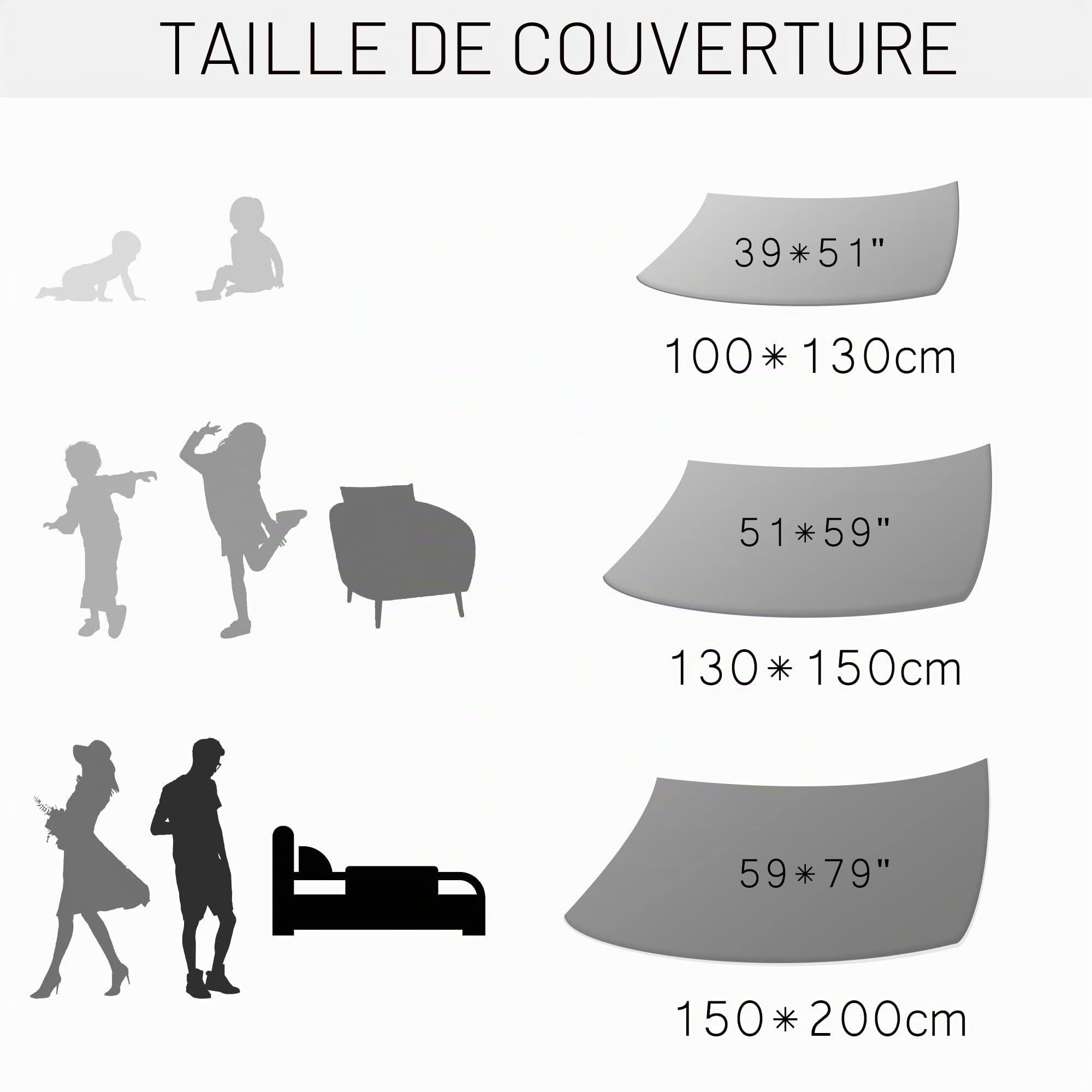 PiccoCasa Couverture imprimée de Vache, Douce 300 g/m², en Flanelle, légère, Mignonne et Confortable, Texture de Vache Chaude, pour canapé, lit, Bureau, Marron, 150 x 200 cm