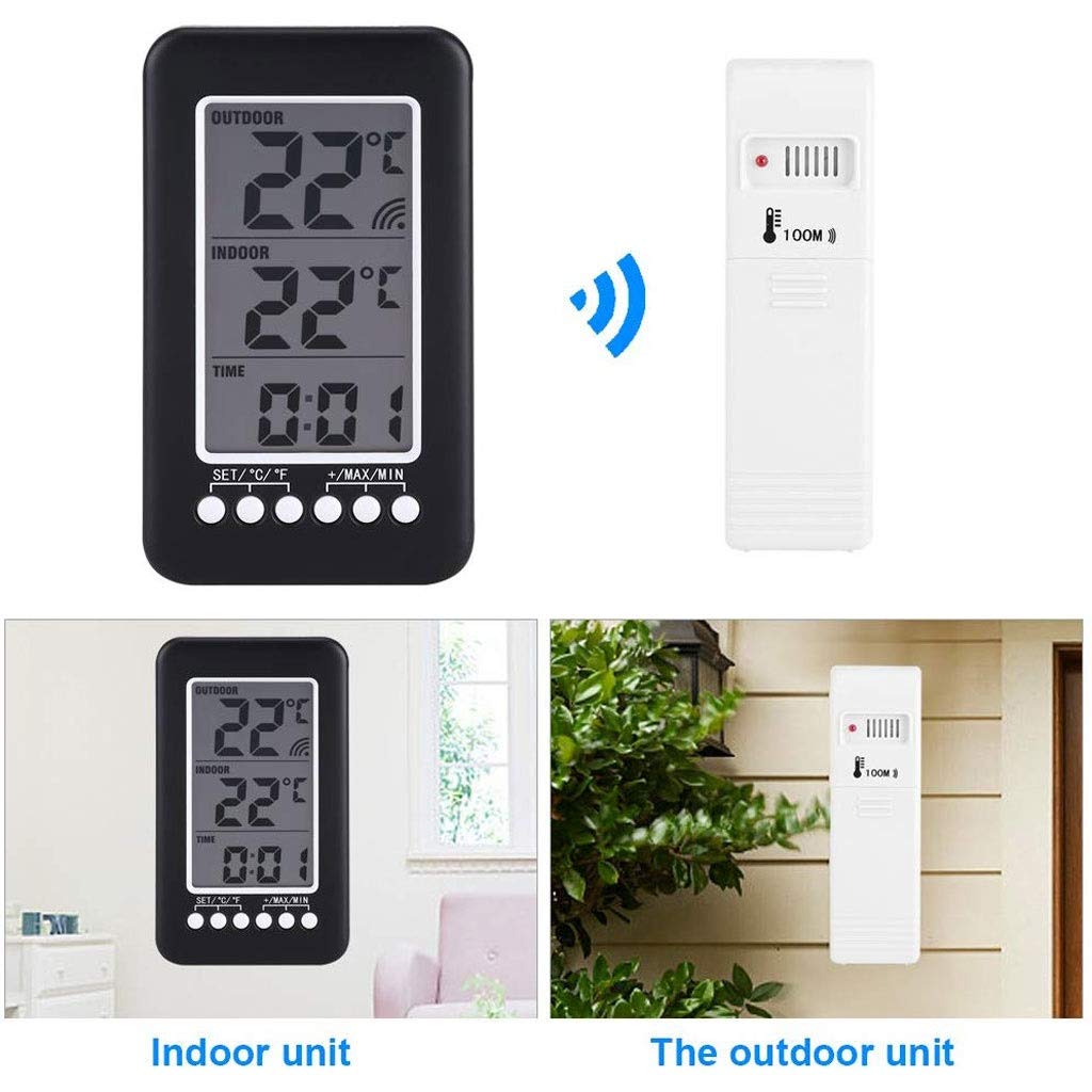 Room Thermometer - Indoor and Outdoor Thermometers Household Thermometers Wall Mountable