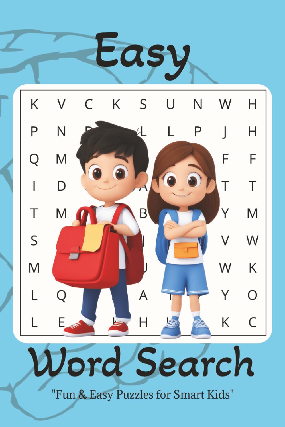Easy Word Search Puzzle Book: 50 Puzzles | 6x9 inches 100 pages | word search book ... Gift for Vacation, Holidays and Relaxing Time