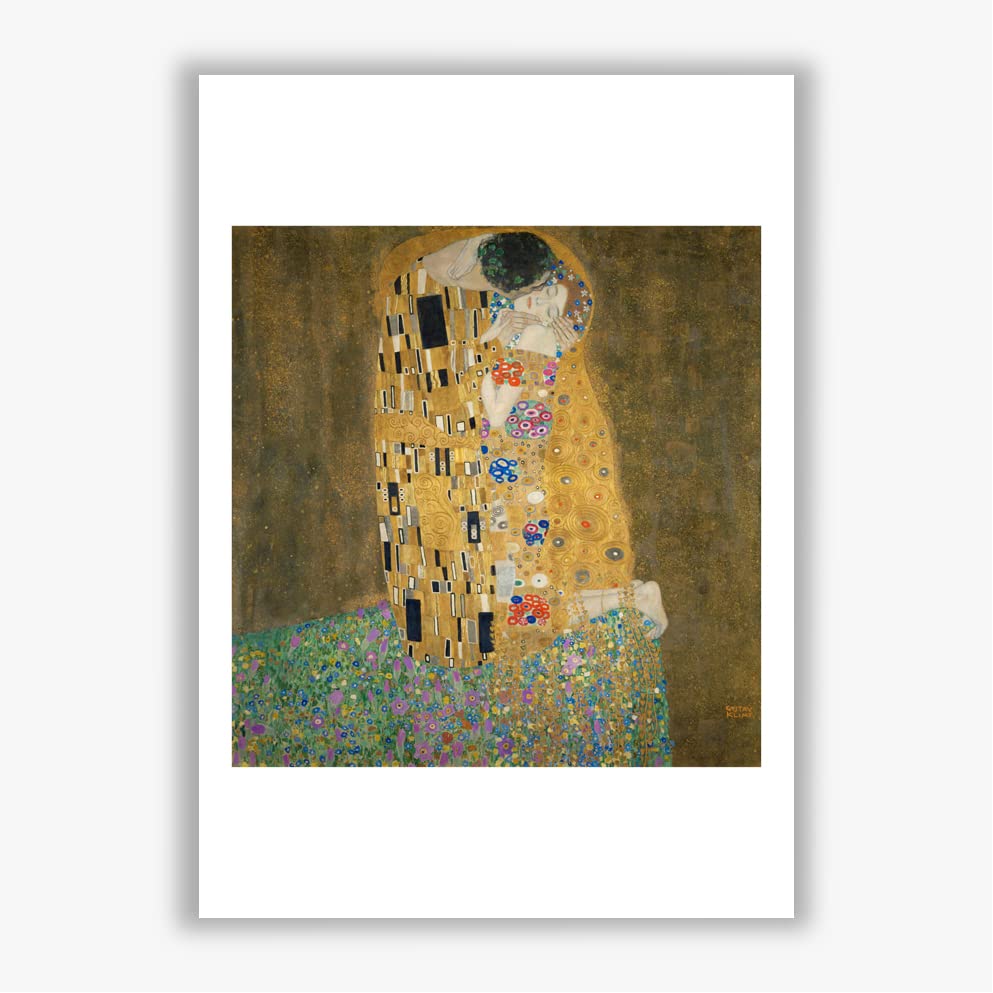 Gustav Klimt Le baiser impression murale giclée grand format - 2