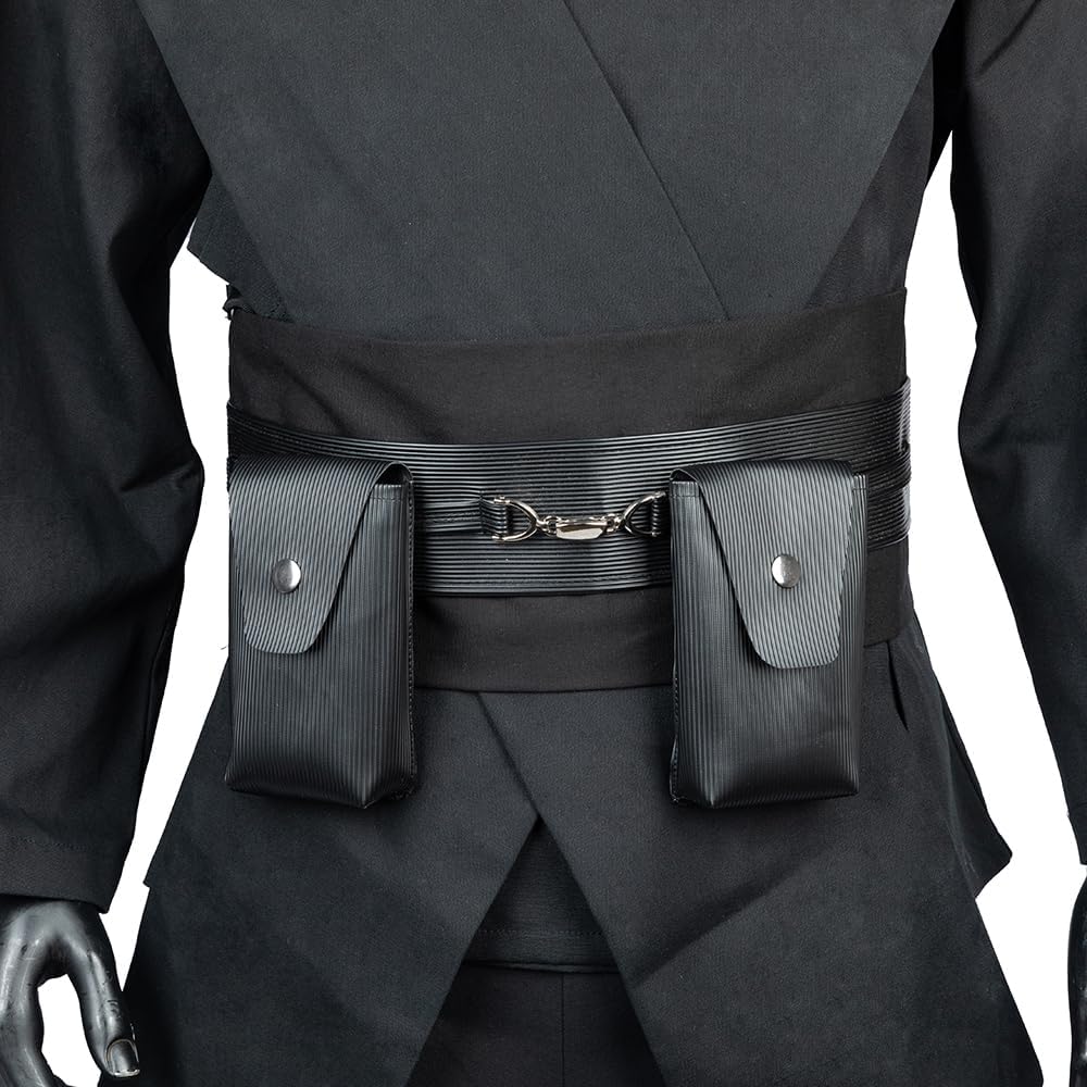 Horizoncos Men's Costume Robe Adult Male Tunic Costume Hooded Uniform Full Set Halloween Cosplay Cloak - Image 6