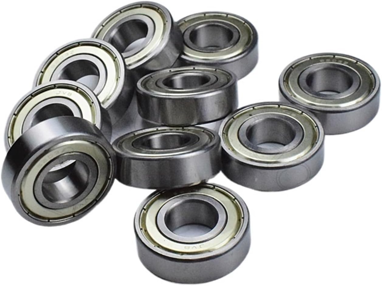 6203ZZ 10pcs Bearing17*40 * 12(mm) Chrome Steel Metal Sealed High Speed Mechanical Equipment Parts
