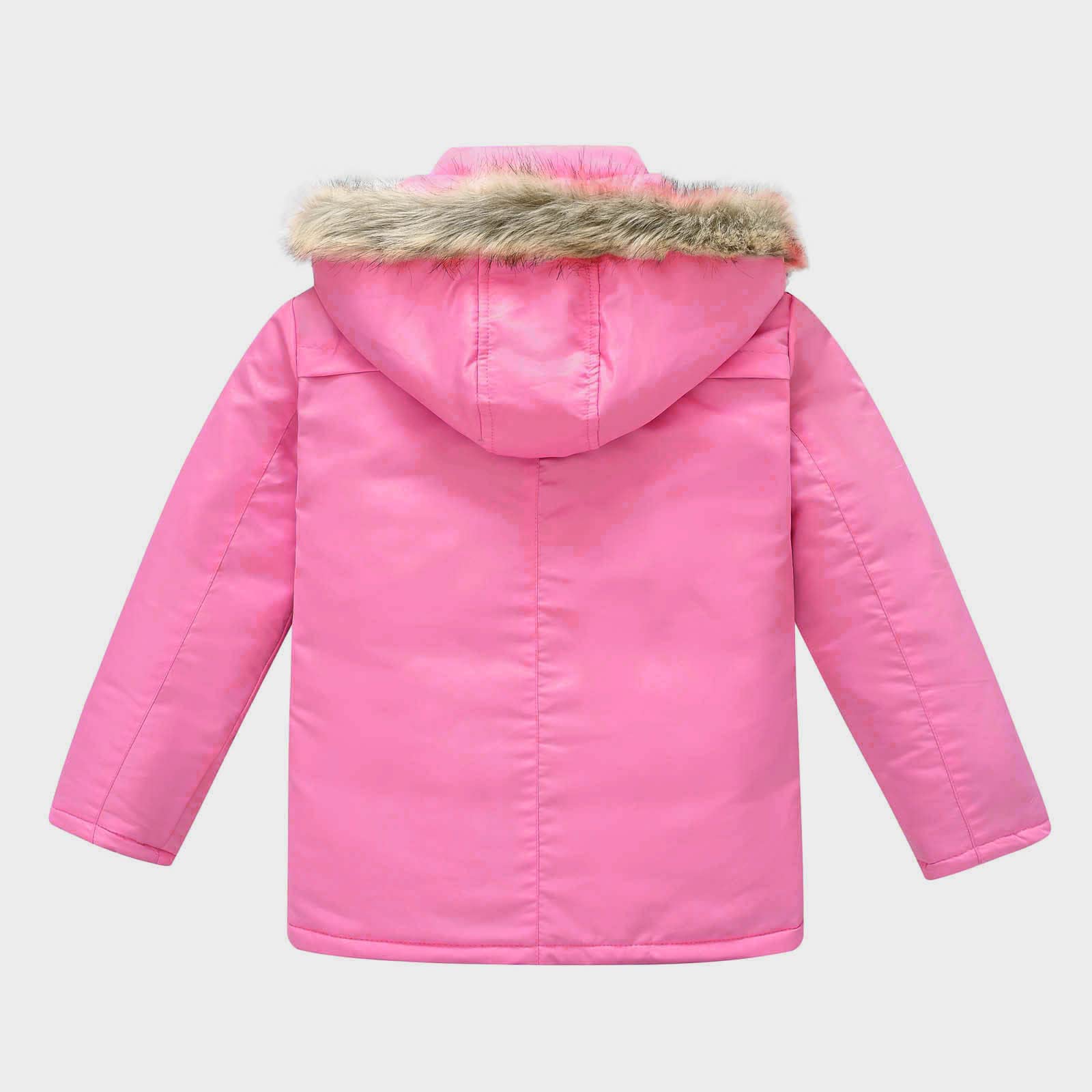 Generisch Jungen Winter Verdicken Mantel Mit Tasche Kapuzenjacke Dicke Baby Übergangsjacke Schneeanzug Kinder Winterjacken