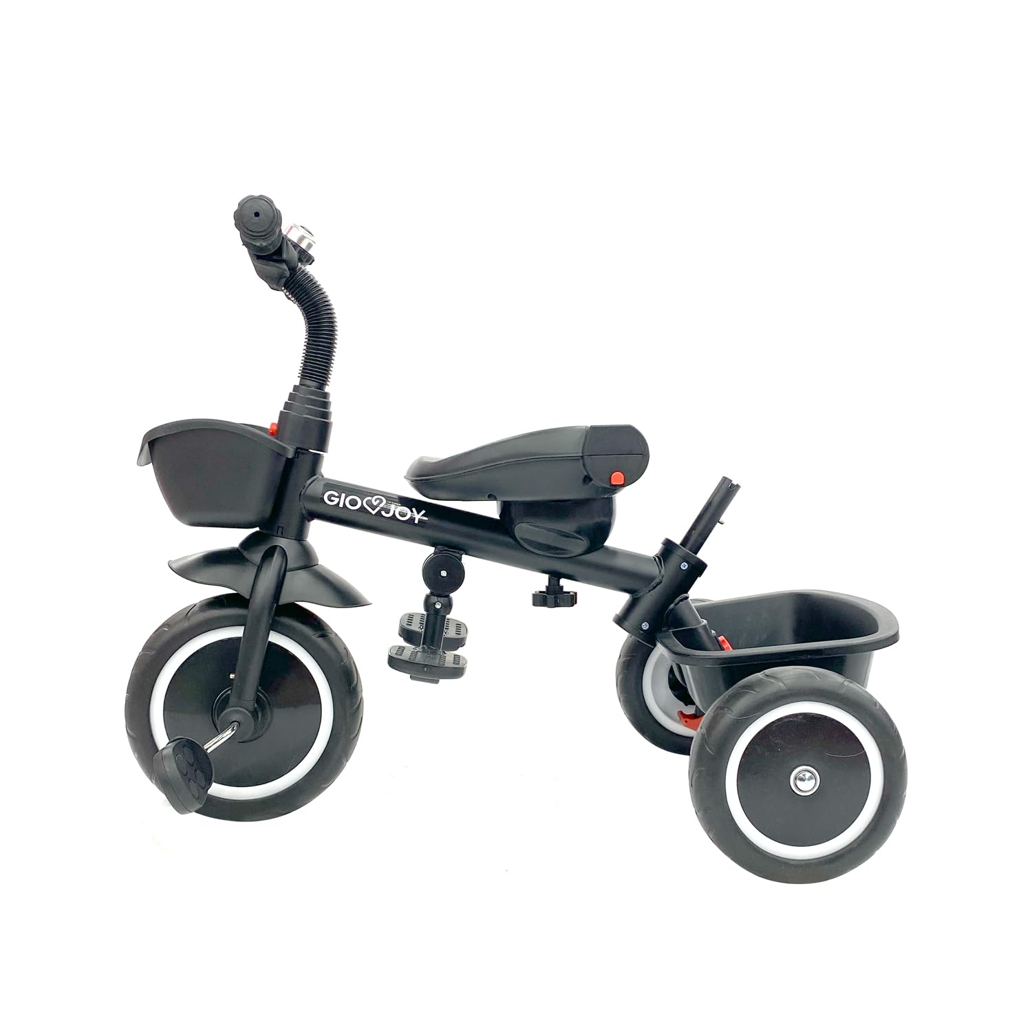 Triciclo Evolutivo Moov-1 4-in-1 per Bambini dai 18 mesi (Nero)