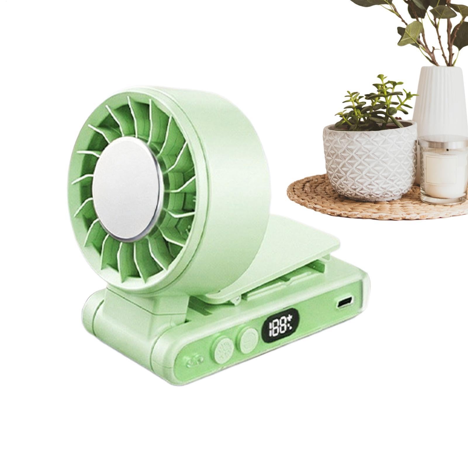 Ventilateur portable à main idéal pour camping, plage, festival et sports