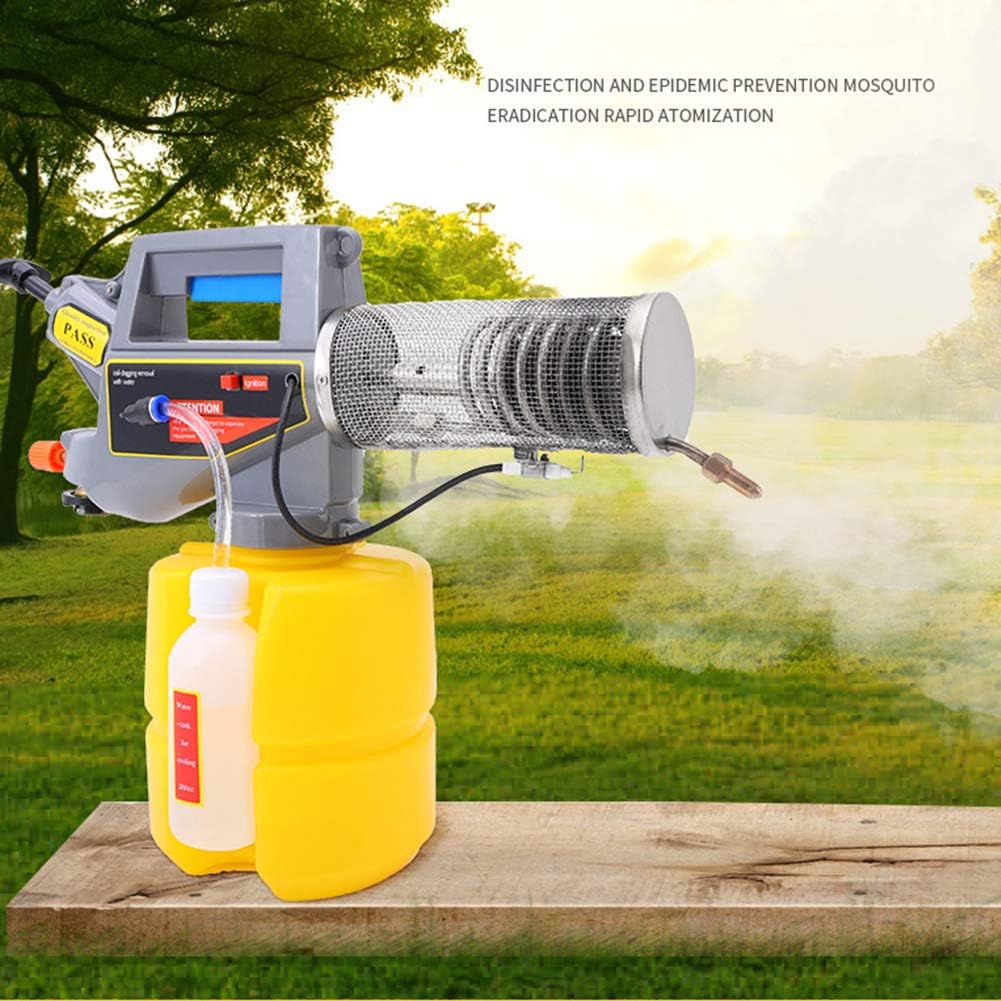 Nebulizzatore termico, leggero e silenzioso, alimentato a gas, per il controllo degli insetti da giardino, anti-appannamento delle zanzare, gestione dei parassiti